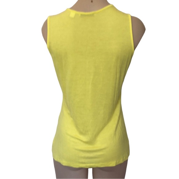 🌿 COUNTRY ROAD 🌿 sleeveless yellow blouse size XS - Picture 3 of 7